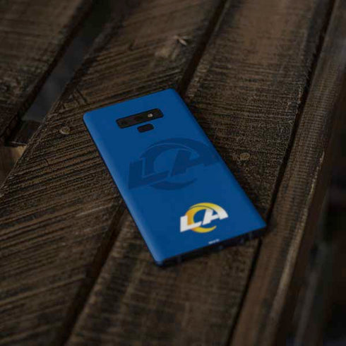 NFL Los Angeles Rams Double Vision Galaxy Note 9 Skin