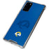 NFL Los Angeles Rams Double Vision Galaxy Note20 5G Clear Case