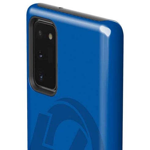 NFL Los Angeles Rams Double Vision Galaxy Note20 5G Pro Case
