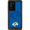 NFL Los Angeles Rams Double Vision Galaxy Note20 Ultra 5G Waterproof Case
