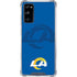 NFL Los Angeles Rams Double Vision Galaxy S20 FE Clear Case