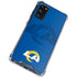 NFL Los Angeles Rams Double Vision Galaxy S20 FE Clear Case