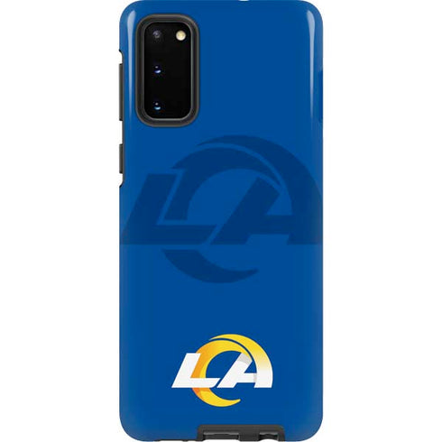 NFL Los Angeles Rams Double Vision Galaxy S20 Pro Case