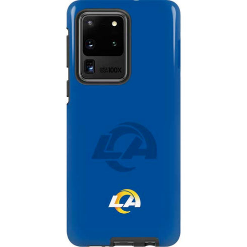 NFL Los Angeles Rams Double Vision Galaxy S20 Ultra 5G Pro Case