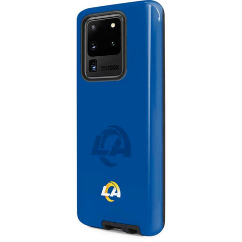 NFL Los Angeles Rams Double Vision Galaxy S20 Ultra 5G Pro Case