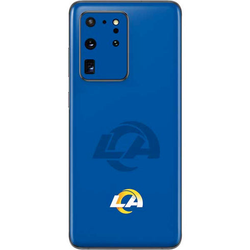 NFL Los Angeles Rams Double Vision Galaxy S20 Ultra 5G Skin