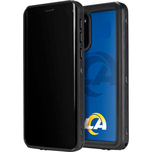 NFL Los Angeles Rams Double Vision Galaxy S20 Waterproof Case
