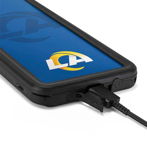 NFL Los Angeles Rams Double Vision Galaxy S20 Waterproof Case