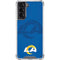 NFL Los Angeles Rams Double Vision Galaxy S21 5G Clear Case