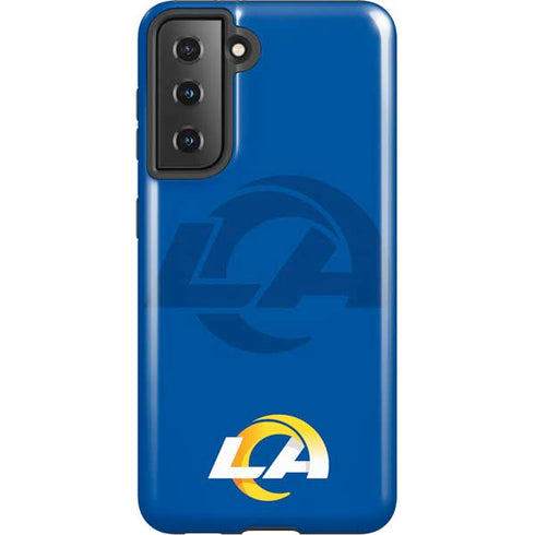 NFL Los Angeles Rams Double Vision Galaxy S21 5G Pro Case