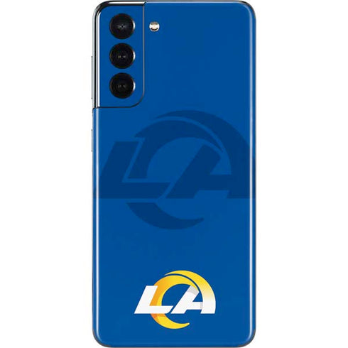 NFL Los Angeles Rams Double Vision Galaxy S21 5G Skin