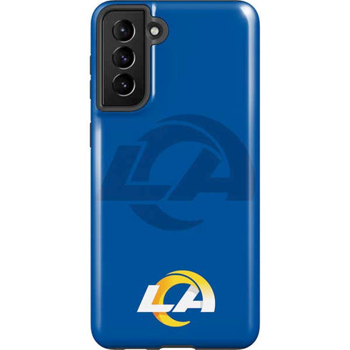 NFL Los Angeles Rams Double Vision Galaxy S21 Plus 5G Pro Case