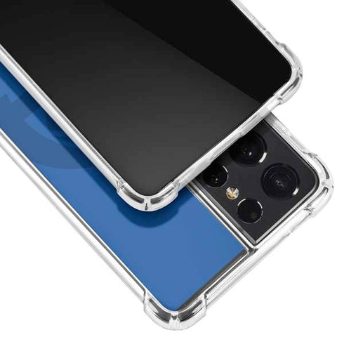 NFL Los Angeles Rams Double Vision Galaxy S21 Ultra 5G Clear Case
