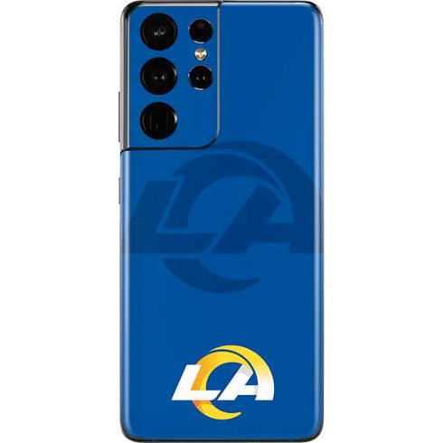 NFL Los Angeles Rams Double Vision Galaxy S21 Ultra 5G Skin