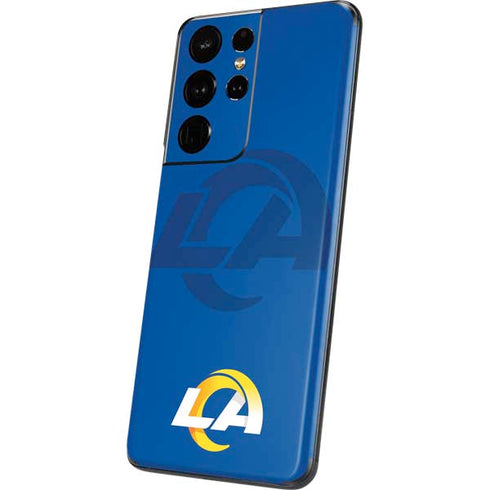 NFL Los Angeles Rams Double Vision Galaxy S21 Ultra 5G Skin