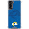 NFL Los Angeles Rams Double Vision Galaxy S22 Clear Case