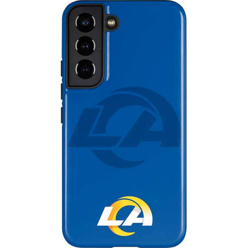 NFL Los Angeles Rams Double Vision Galaxy S22 Pro Case
