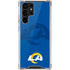 NFL Los Angeles Rams Double Vision Galaxy S22 Ultra Clear Case