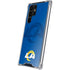 NFL Los Angeles Rams Double Vision Galaxy S22 Ultra Clear Case
