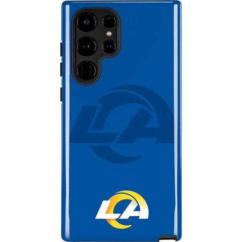 NFL Los Angeles Rams Double Vision Galaxy S22 Ultra Pro Case
