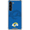 NFL Los Angeles Rams Double Vision Galaxy S23 Clear Case