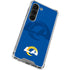 NFL Los Angeles Rams Double Vision Galaxy S23 Clear Case