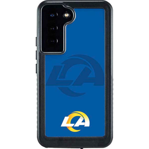 NFL Los Angeles Rams Double Vision Galaxy S23 Plus Waterproof Case