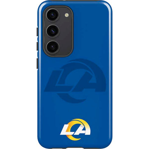 NFL Los Angeles Rams Double Vision Galaxy S23 Pro Case