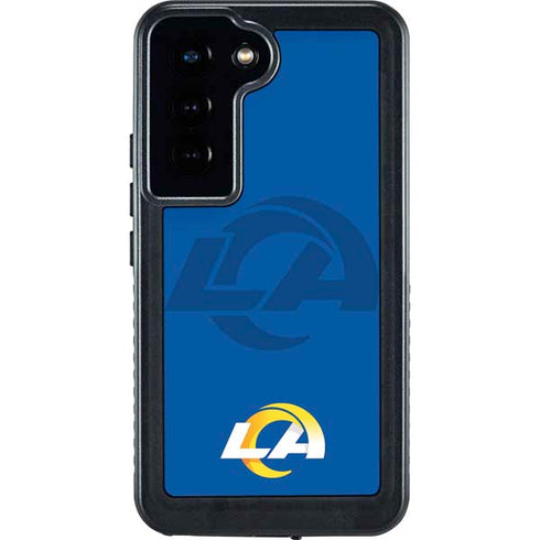 NFL Los Angeles Rams Double Vision Galaxy S23 Waterproof Case