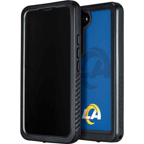 NFL Los Angeles Rams Double Vision Galaxy S23 Waterproof Case