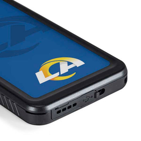 NFL Los Angeles Rams Double Vision Galaxy S23 Waterproof Case