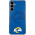 NFL Los Angeles Rams Double Vision Galaxy S24 Plus Clear Case