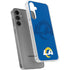 NFL Los Angeles Rams Double Vision Galaxy S24 Plus Clear Case