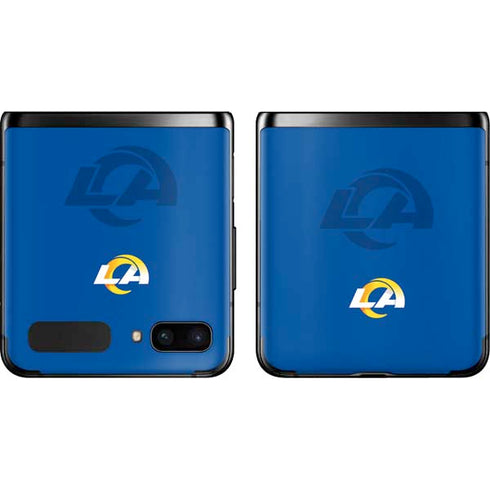NFL Los Angeles Rams Double Vision Galaxy Z Flip Skin