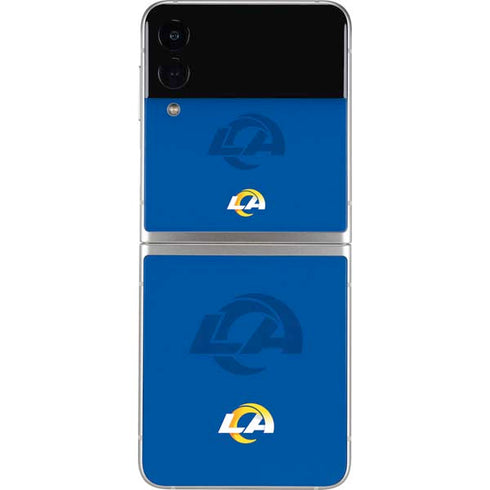 NFL Los Angeles Rams Double Vision Galaxy Z Flip3 5G Skin