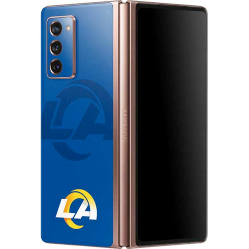 NFL Los Angeles Rams Double Vision Galaxy Z Fold2 5G Skin