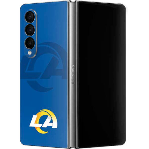 NFL Los Angeles Rams Double Vision Galaxy Z Fold4 5G Skin