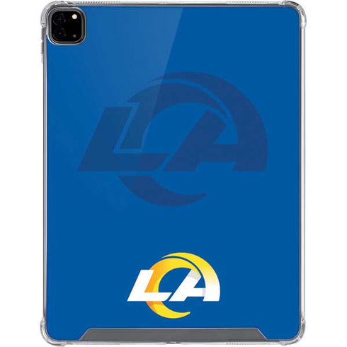 NFL Los Angeles Rams Double Vision iPad Pro 12.9in (2020) Clear Case