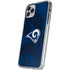 NFL Los Angeles Rams Double Vision iPhone 11 Pro Clear Case