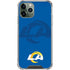 NFL Los Angeles Rams Double Vision iPhone 11 Pro Max Clear Case