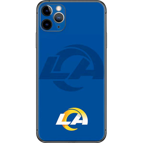 NFL Los Angeles Rams Double Vision iPhone 11 Pro Max Skin
