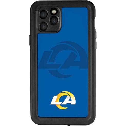 NFL Los Angeles Rams Double Vision iPhone 11 Pro Waterproof Case