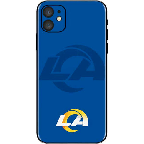 NFL Los Angeles Rams Double Vision iPhone 11 Skin