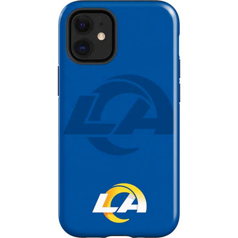 NFL Los Angeles Rams Double Vision iPhone 12 Mini Impact Case