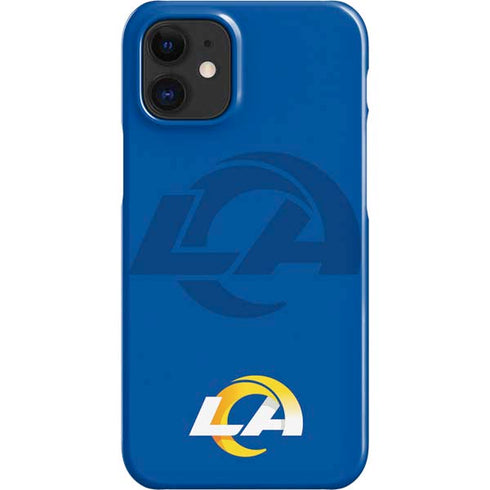 NFL Los Angeles Rams Double Vision iPhone 12 Mini Lite Case