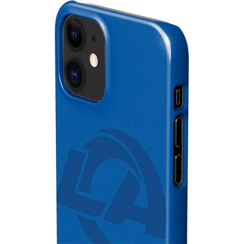 NFL Los Angeles Rams Double Vision iPhone 12 Mini Lite Case
