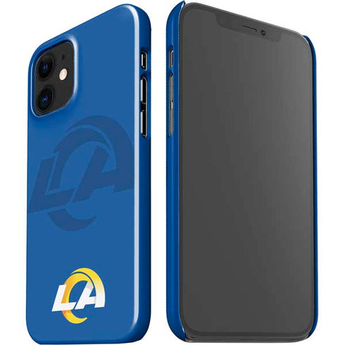 NFL Los Angeles Rams Double Vision iPhone 12 Mini Lite Case