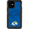 NFL Los Angeles Rams Double Vision iPhone 12 Mini Waterproof Case