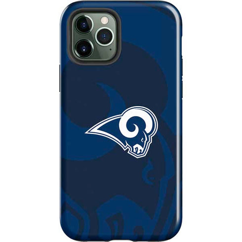 NFL Los Angeles Rams Double Vision iPhone 12 Pro Max Impact Case