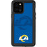 NFL Los Angeles Rams Double Vision iPhone 12 Pro Max Waterproof Case
